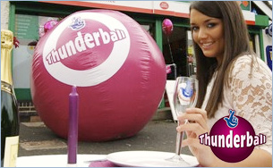 The thunderball lottery can now be played right from home